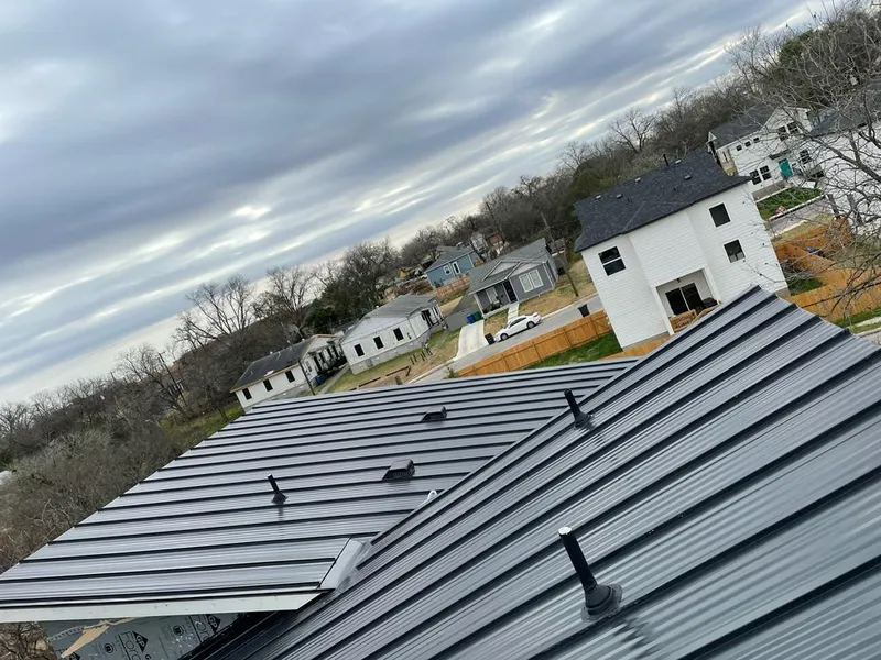 Standing seam metal roof panels with vents for Skylight Repair in Parkersburg